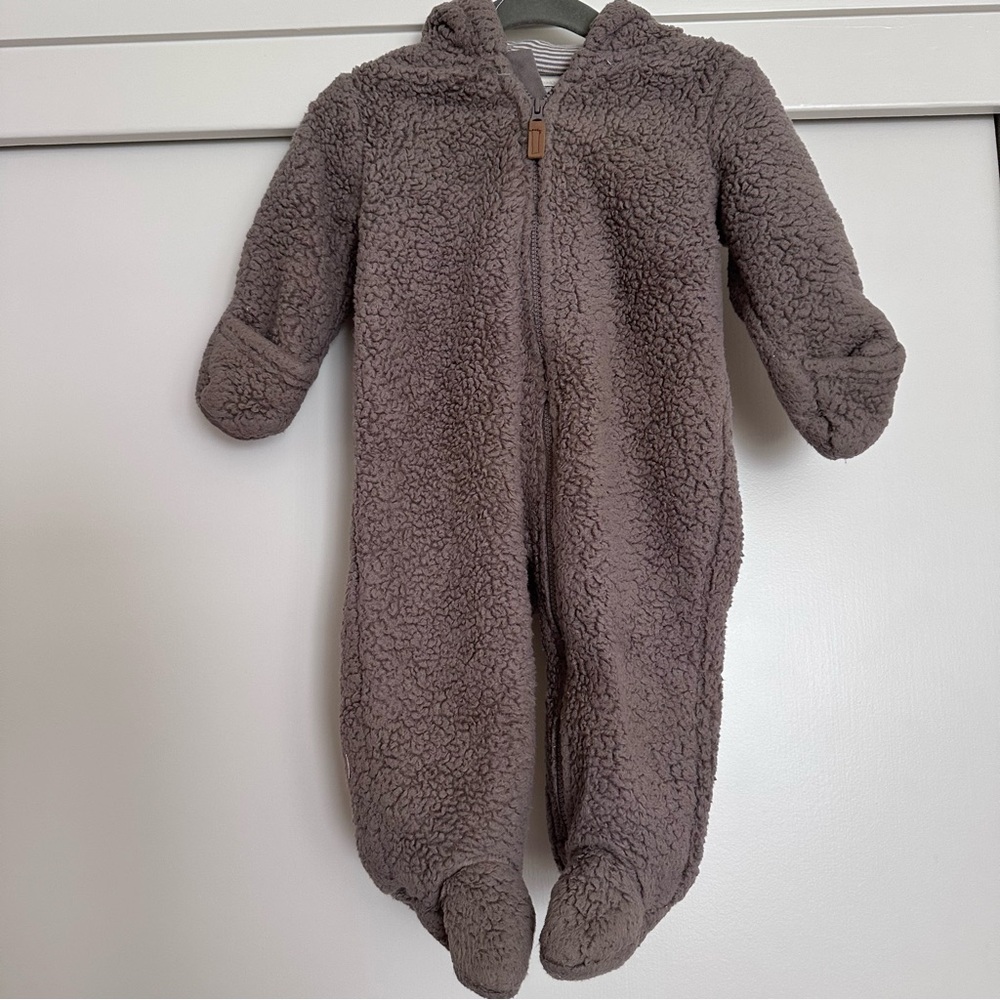 Carter's Soft Brown Sherpa‎ Footie